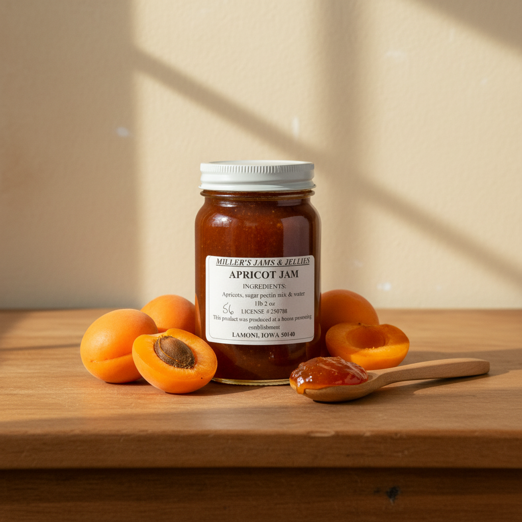 Miller’s Amish-Made Apricot Jam | Amish Country Store