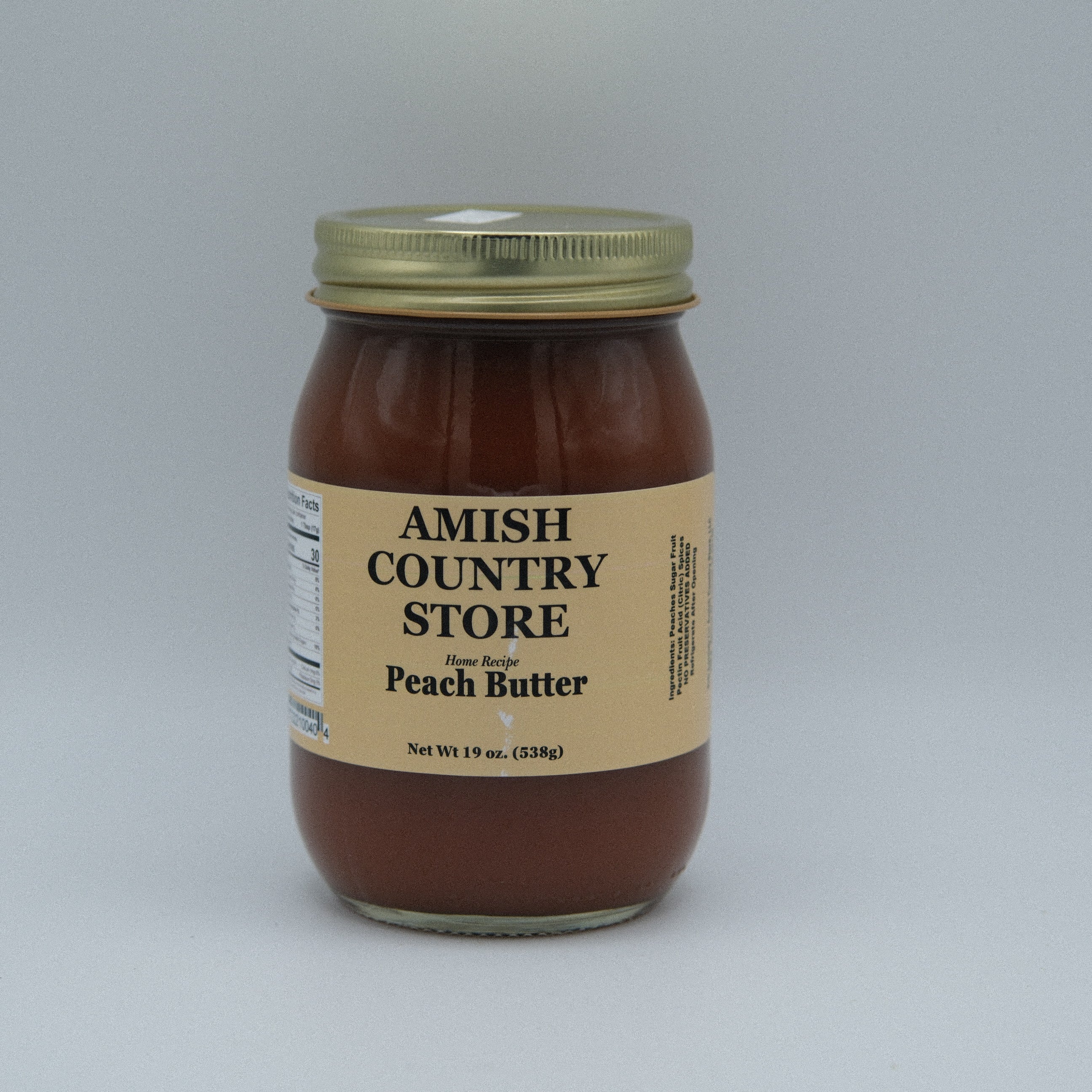 Peach Butter – Old-Fashioned (16 oz) | Amish Country Store