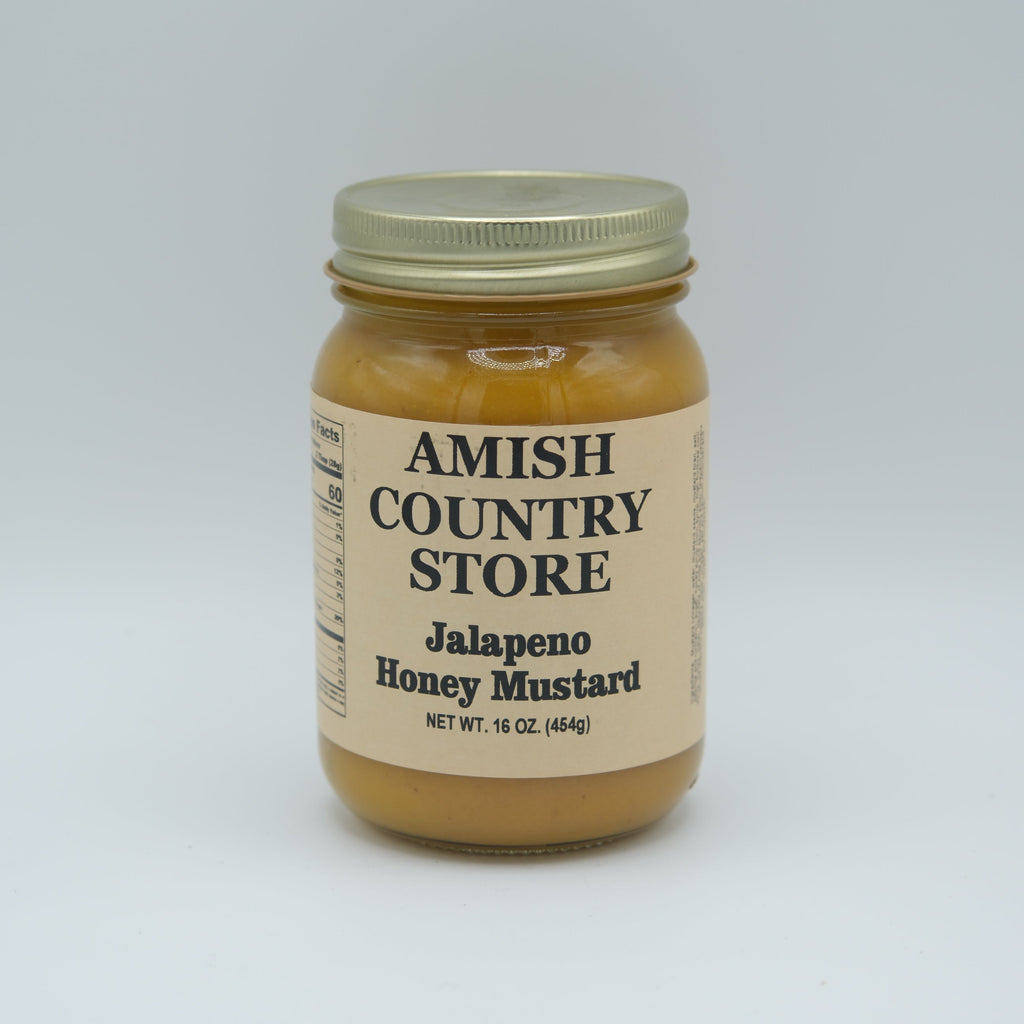 Jalapeño Honey Mustard | Sweet Heat Country Mustard | 16 oz