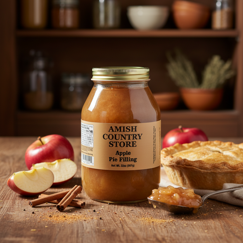 Amish Country Store Old-Fashioned Apple Pie Filling | 32 oz