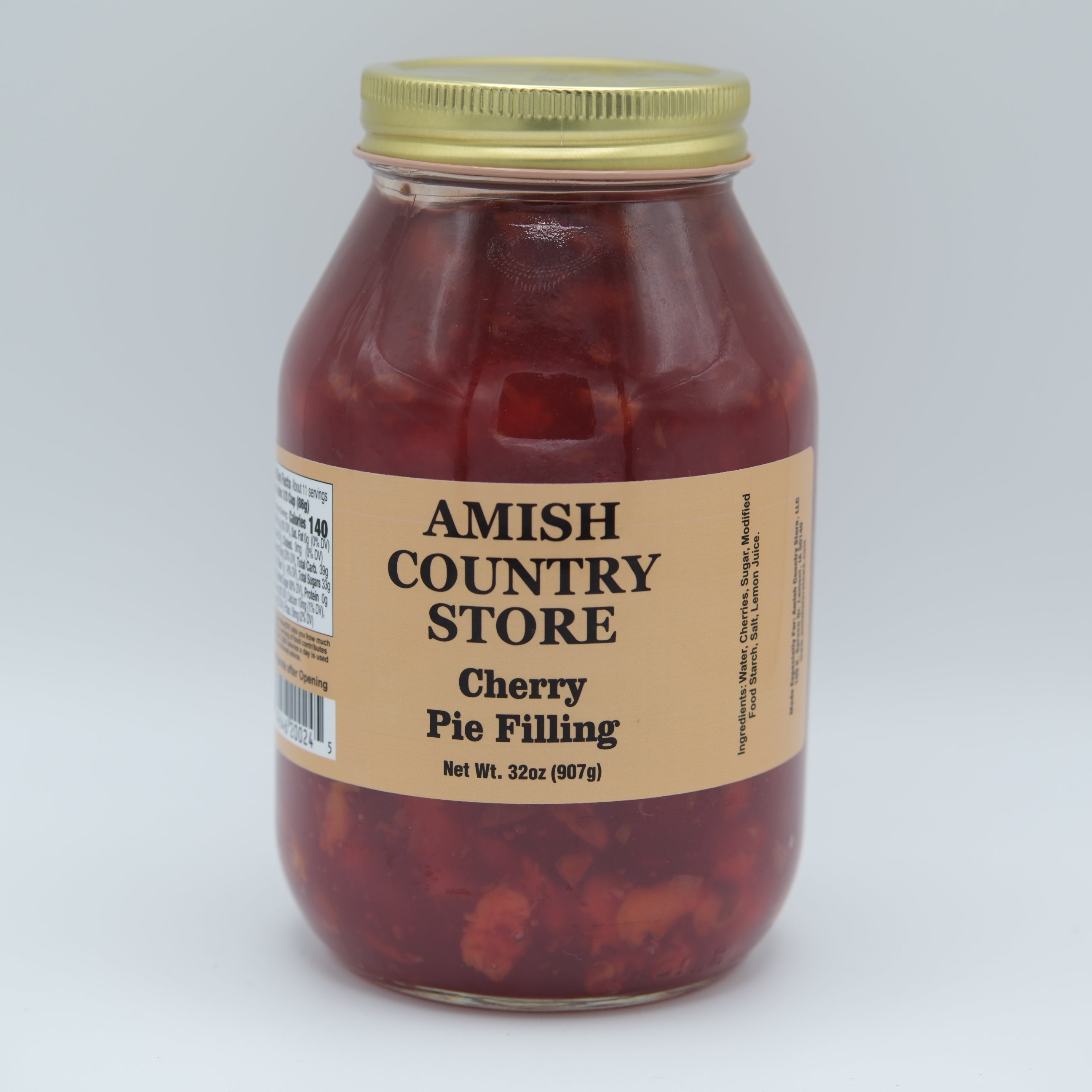 Amish Country Store Old-Fashioned Cherry Pie Filling | 32 oz