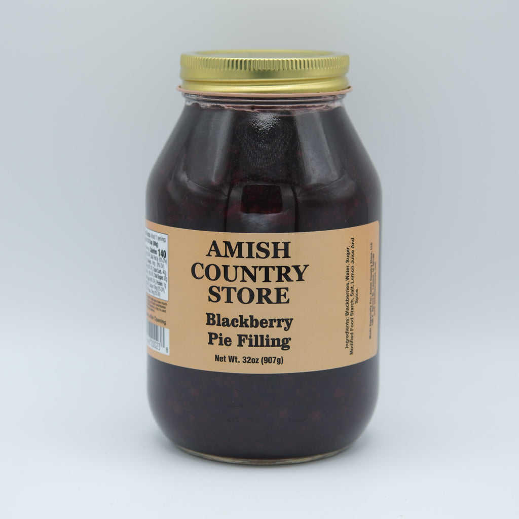 Amish Country Store Old-Fashioned Blackberry Pie Filling | 32 oz
