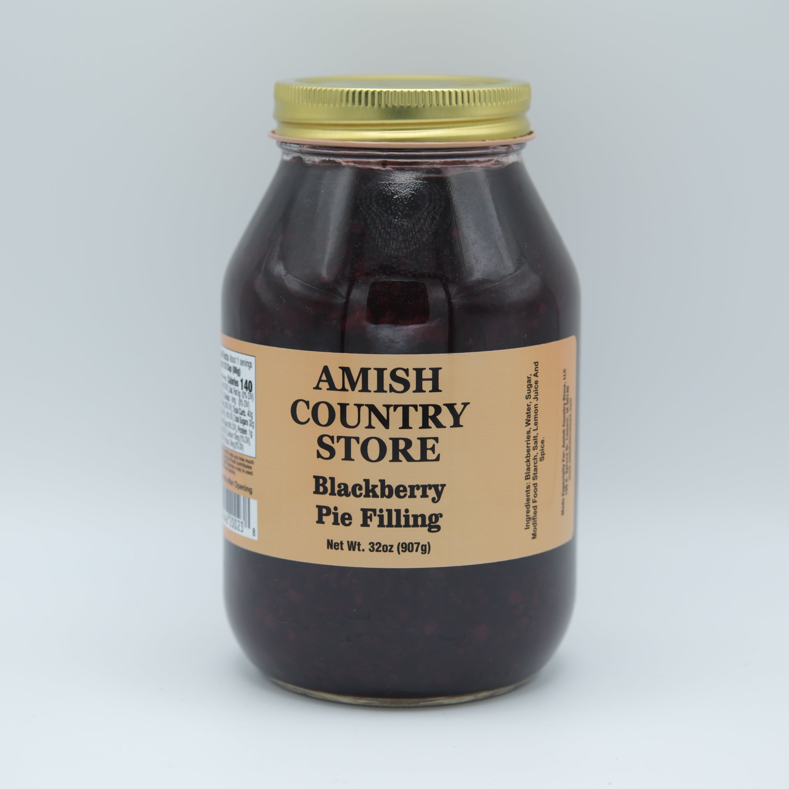 Amish Country Store Old-Fashioned Blackberry Pie Filling | 32 oz