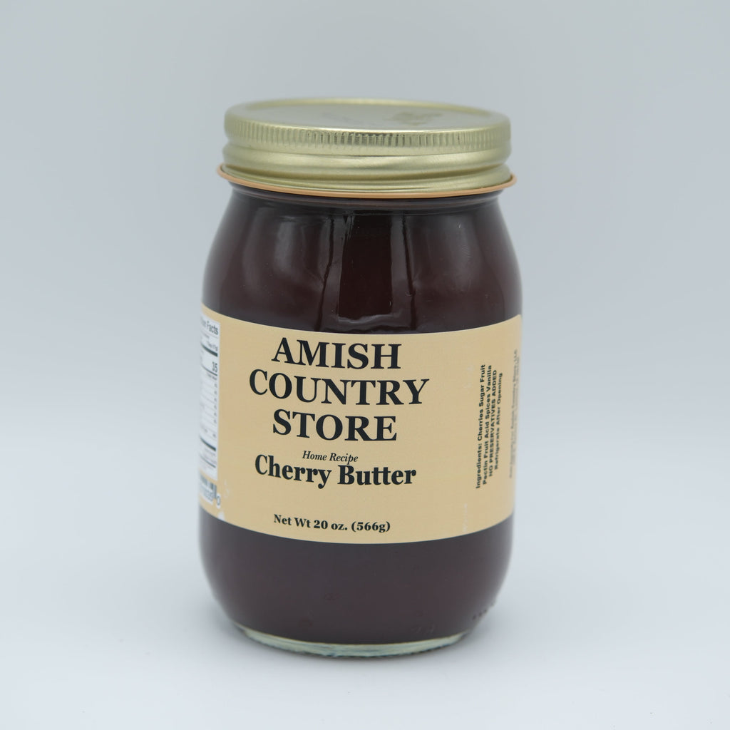 Cherry Butter | Smooth Homestyle Fruit Butter | 10 oz & 20 oz