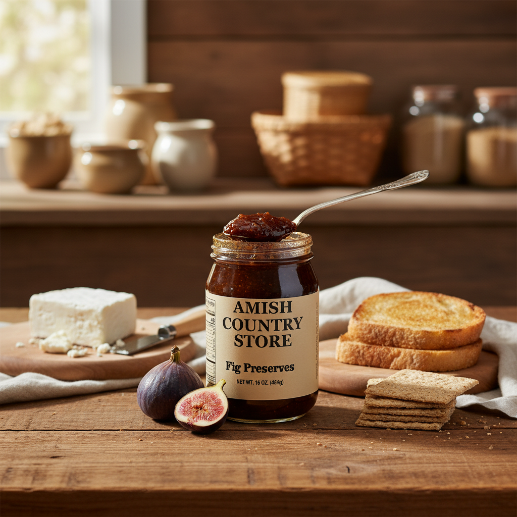 Fig Preserves | Southern-Style Spreadable Fig Favorite | 16 oz