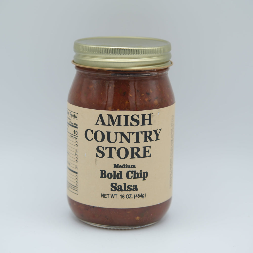 Bold Chip Salsa | Roasted Pepper Salsa with a Kick | 16 oz