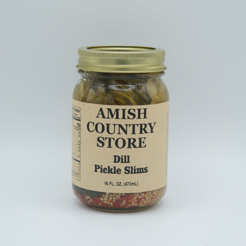 Dill Pickle Slims | Sour & Spicy Burger Pickles | 16 oz