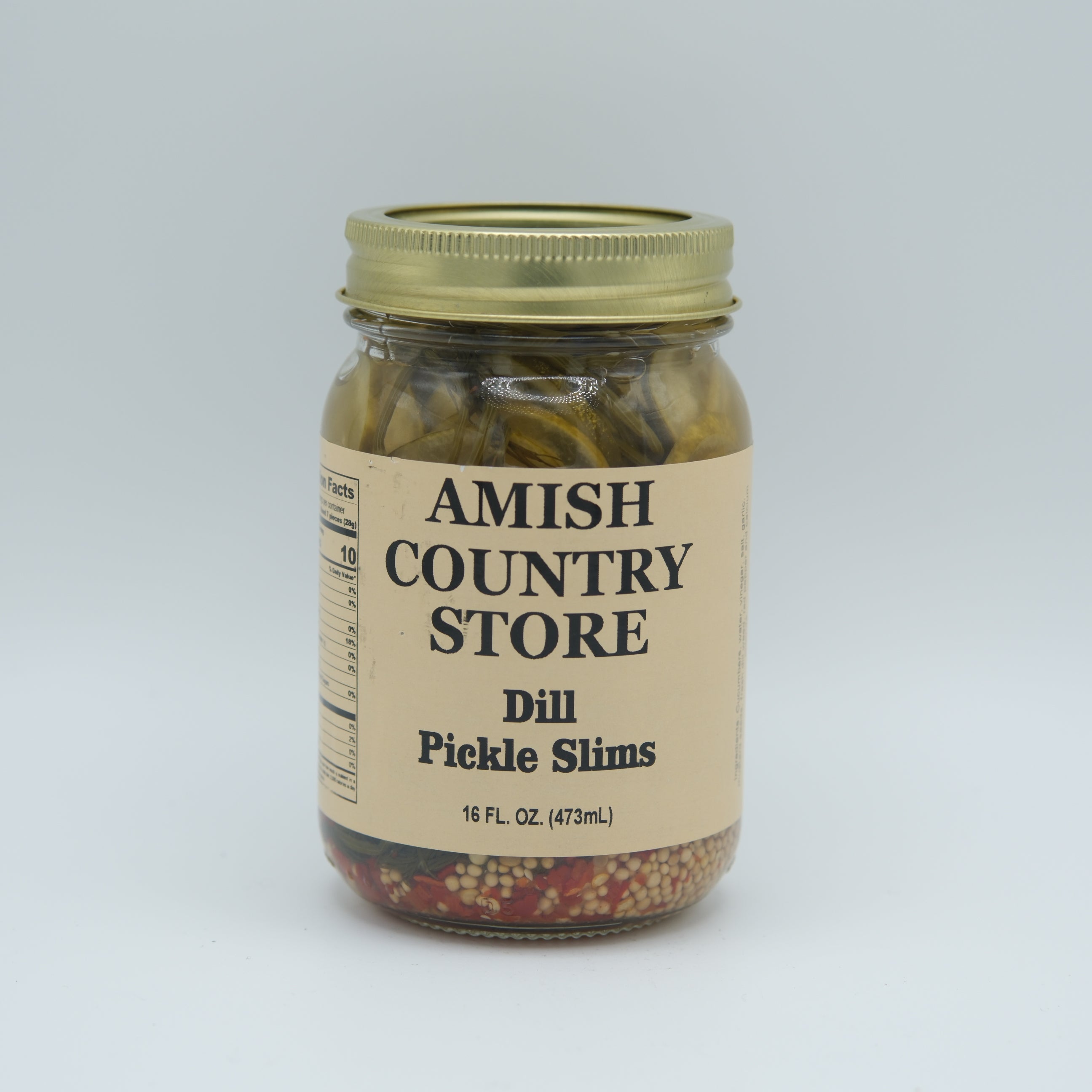 Dill Pickle Slims | Sour & Spicy Burger Pickles | 16 oz
