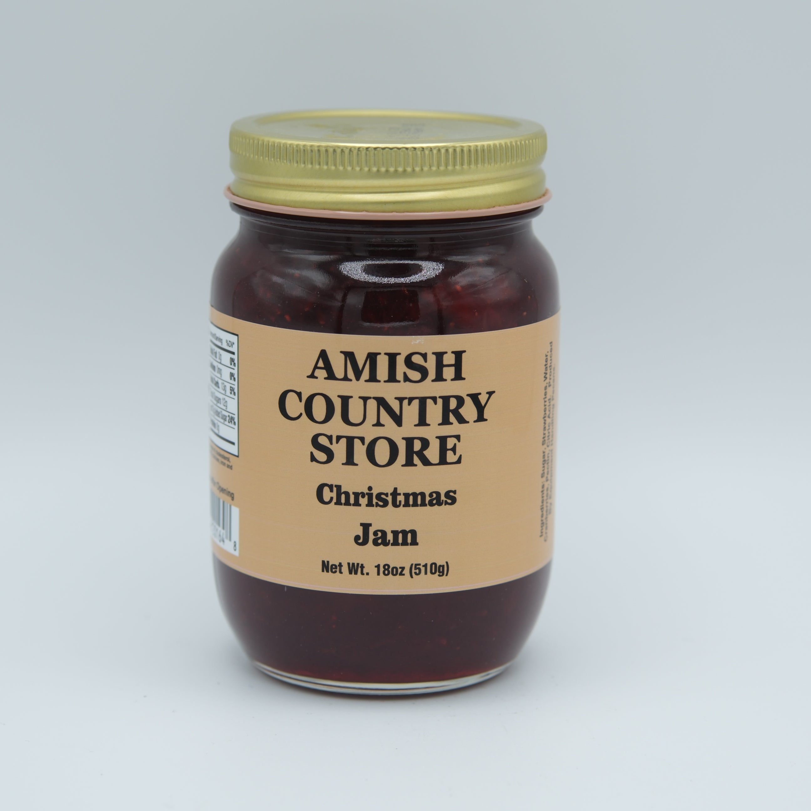 Christmas Jam | Strawberry Cranberry Holiday Spread | 9 oz & 18 oz