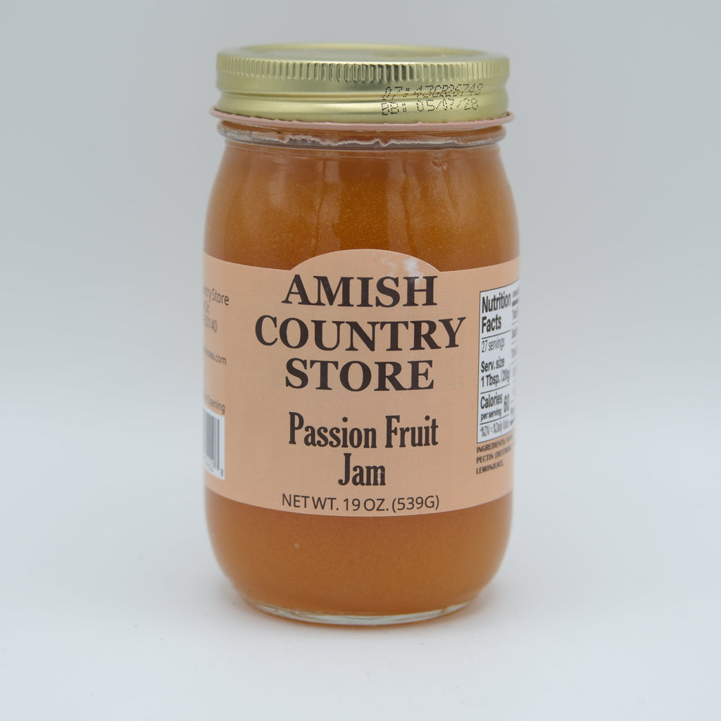 Passion Fruit Jam | Tropical Amish-Style Fruit Spread | 19 oz