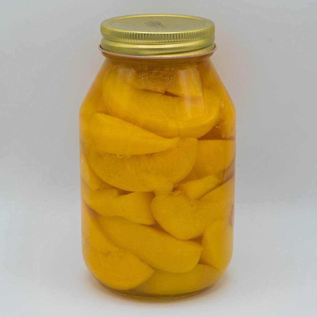 Jarred Sliced Peaches in Syrup | Country Pantry Favorite | 32 oz