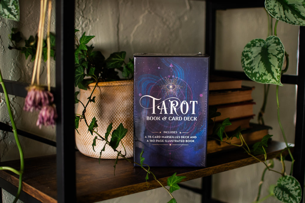 Tarot Book & Card Deck: Includes a 78-Card Marseilles Deck and a 160-Page Illustrated Book (Sirius Oracle Kits)