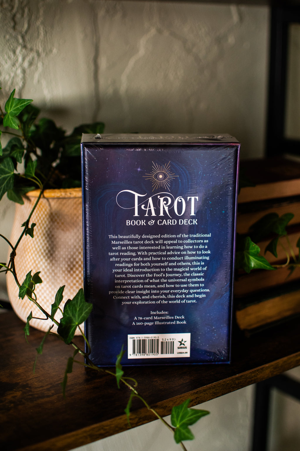 Tarot Book & Card Deck: Includes a 78-Card Marseilles Deck and a 160-Page Illustrated Book (Sirius Oracle Kits)
