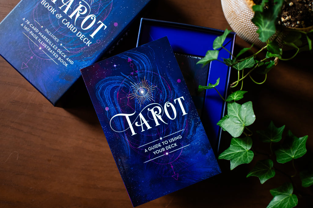 Tarot Book & Card Deck: Includes a 78-Card Marseilles Deck and a 160-Page Illustrated Book (Sirius Oracle Kits)