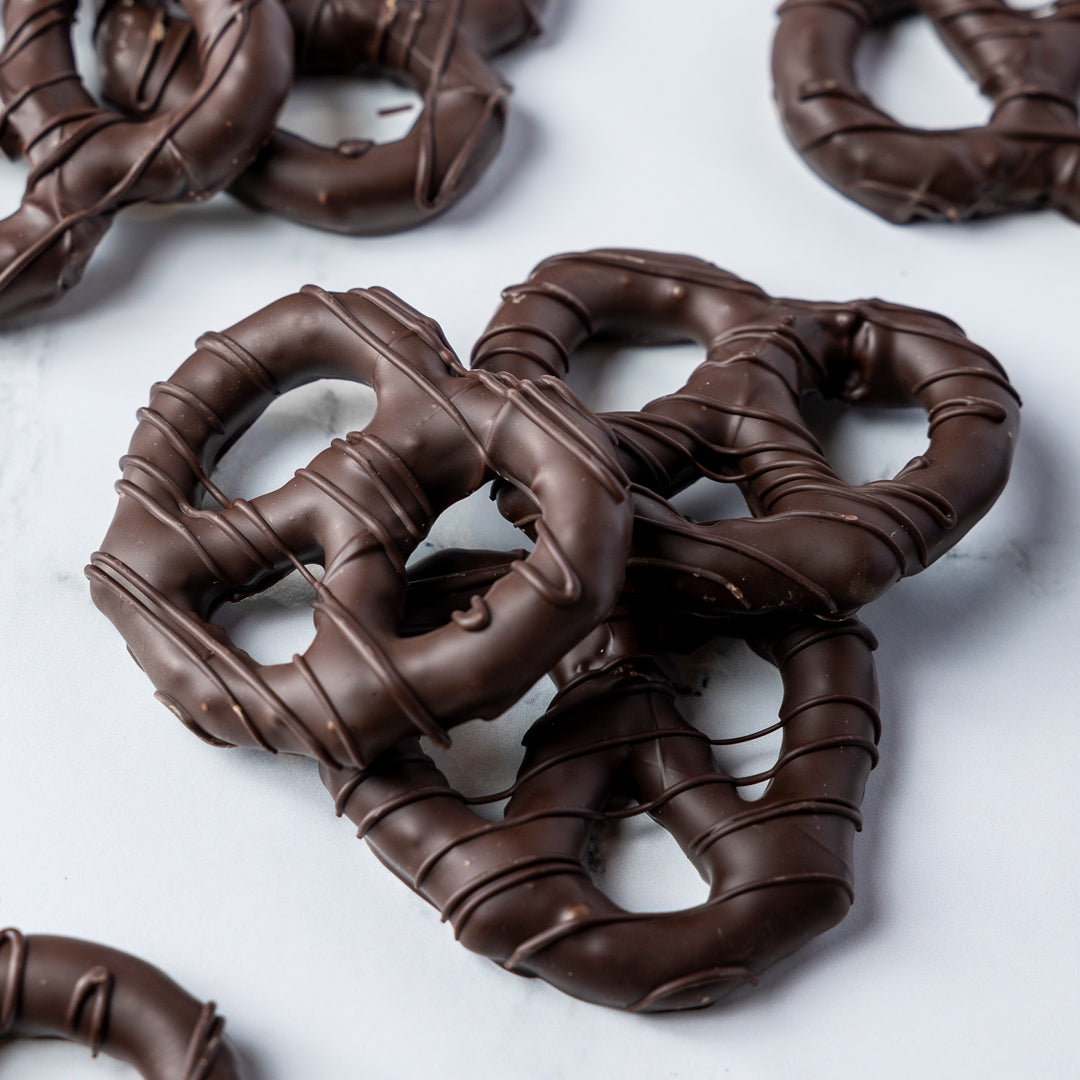 Dark Chocolate Pretzel Twist