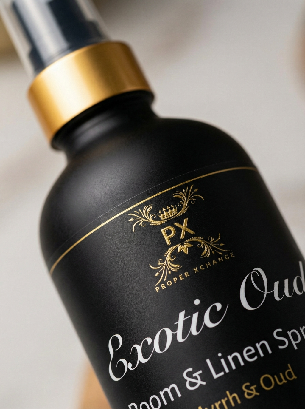 Exotic Oud Room, Linen, and Body Spray