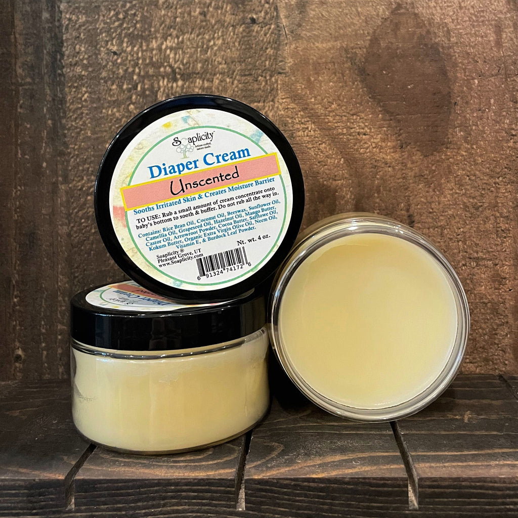 Diaper Cream w/ Moisture Barrier - 100% Natural
