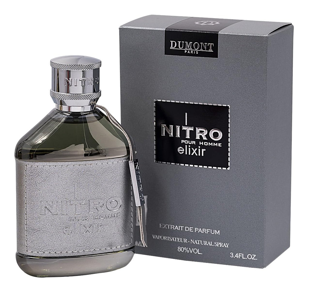 Dumont Nitro Elixir Pour Homme Extrait de Parfum 3.4 oz