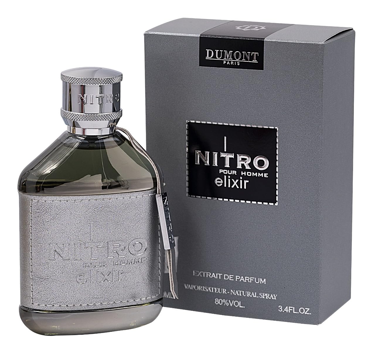 Dumont Nitro Elixir Pour Homme Extrait de Parfum 3.4 oz
