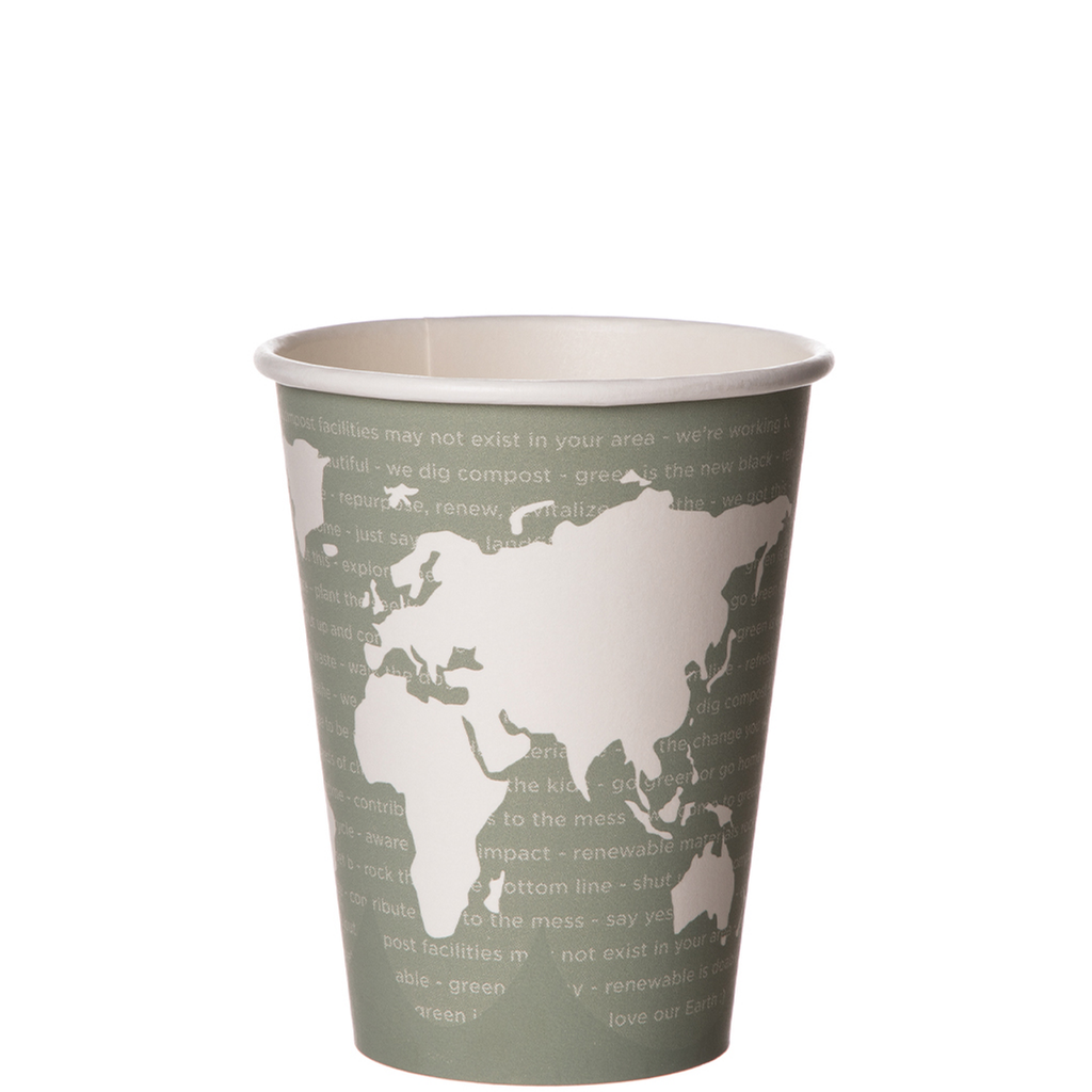 Eco-Products World Art Renewable & Compostable Hot Cups 12oz (QTY 1000), SKU EP-BHC12-WA