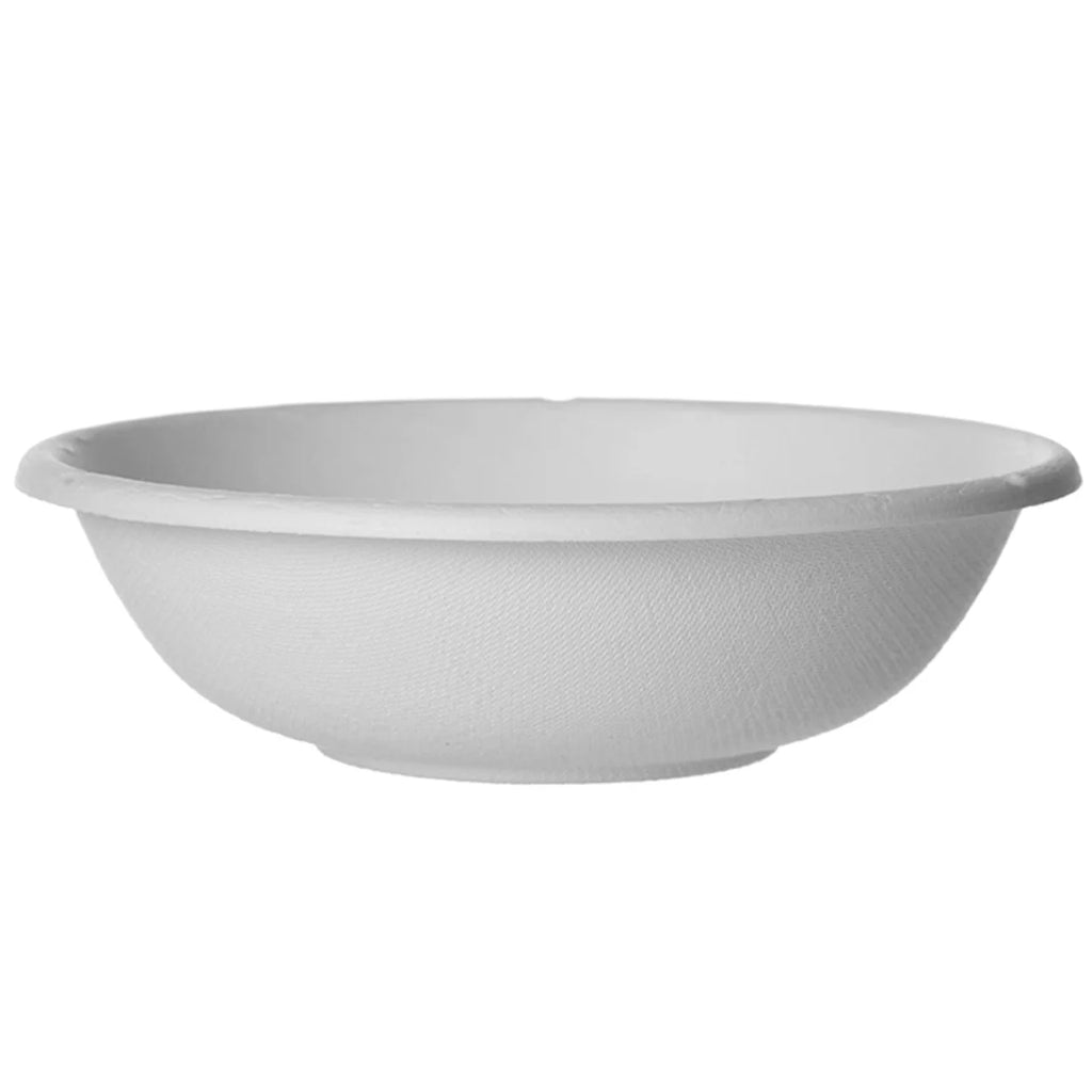 WorldView™ Vanguard® Renewable & Compostable Sugarcane Coupe, Noodle Bowls + Lids