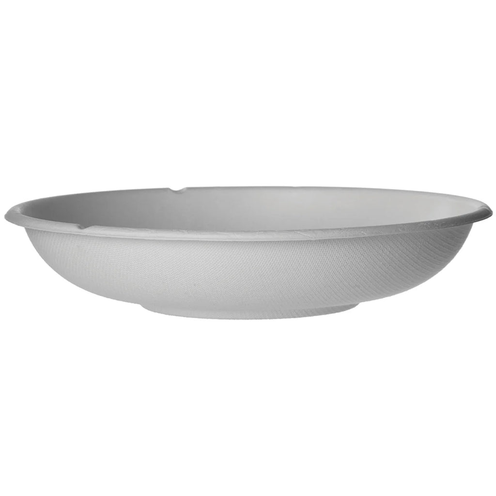 WorldView™ Vanguard® Renewable & Compostable Sugarcane Coupe, Noodle Bowls + Lids