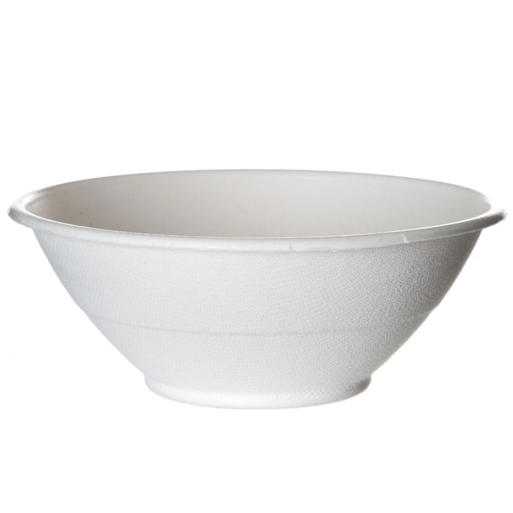 WorldView™ Vanguard® Renewable & Compostable Sugarcane Coupe, Noodle Bowls + Lids