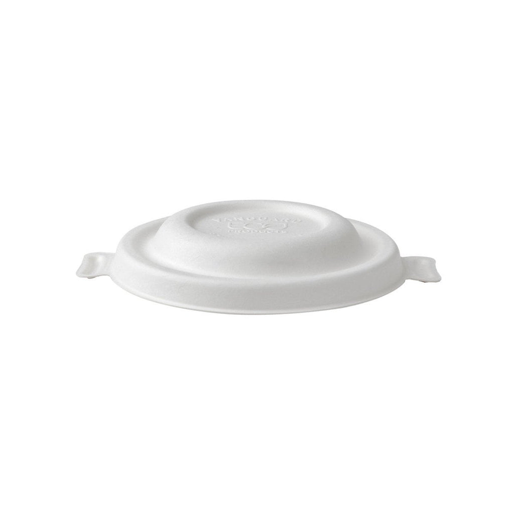 WorldView™ Vanguard® Renewable & Compostable Sugarcane Coupe, Noodle Bowls + Lids