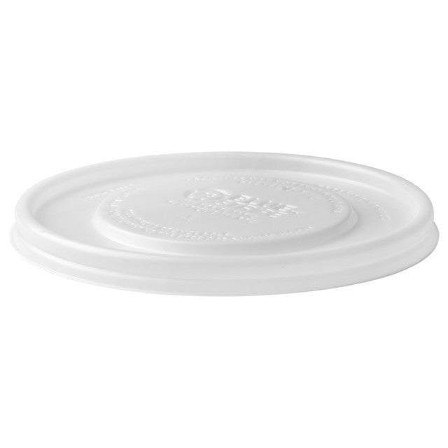 Eco-Products BlueStripe 25% Recycled Content Food Container Lid, Fits 12-32 oz Paper Containers (QTY 500), SKU EP-BRSCLID-L **NOT CERTIFIED COMPOSTABLE**