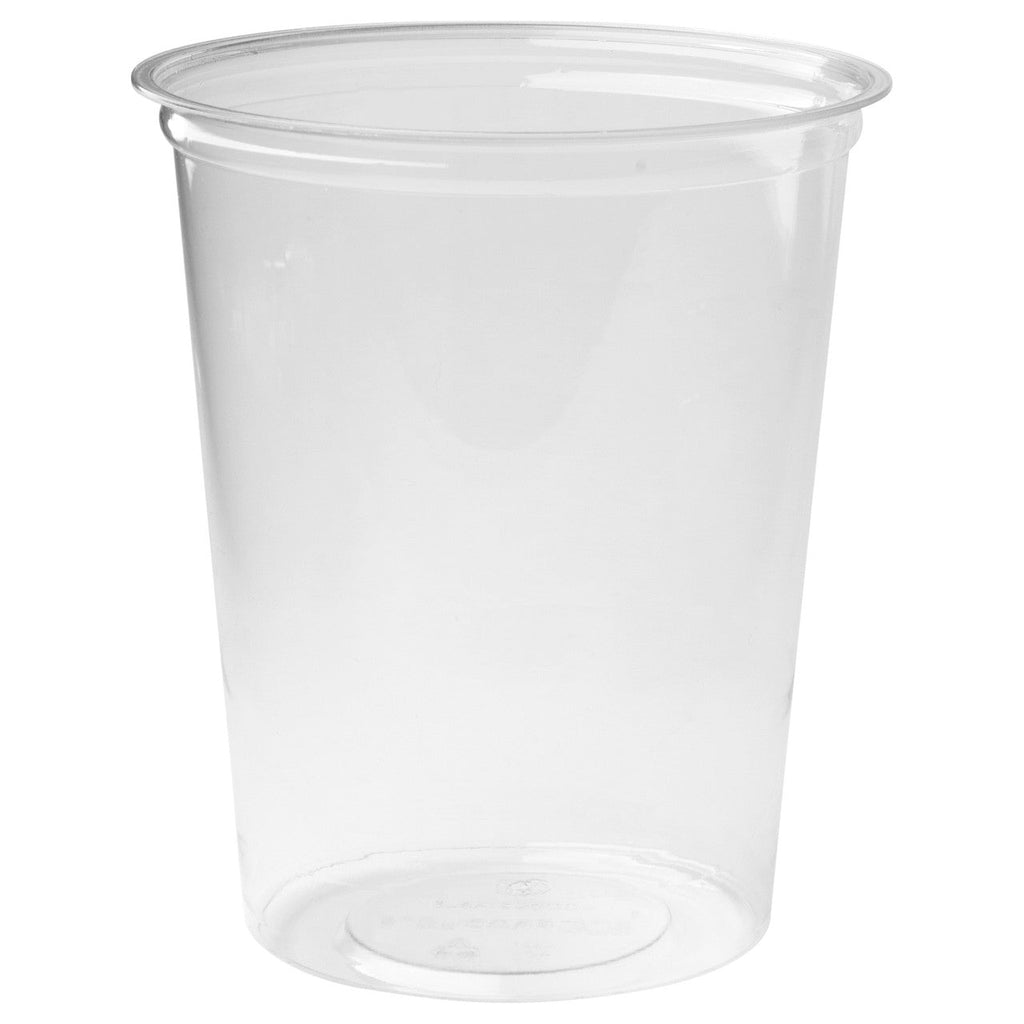 Eco-Products GreenStripe Round Deli Containers 32oz PLA Compostable (QTY 500), SKU EP-RDP32