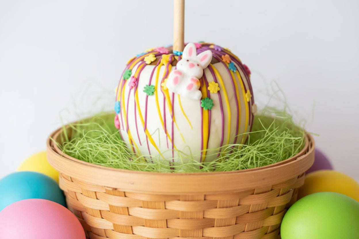 Easter Gourmet Caramel Apple
