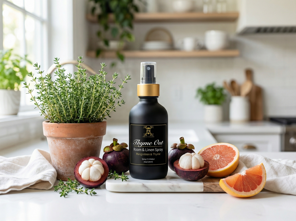 Thyme Out Room, Linen, and Body Spray
