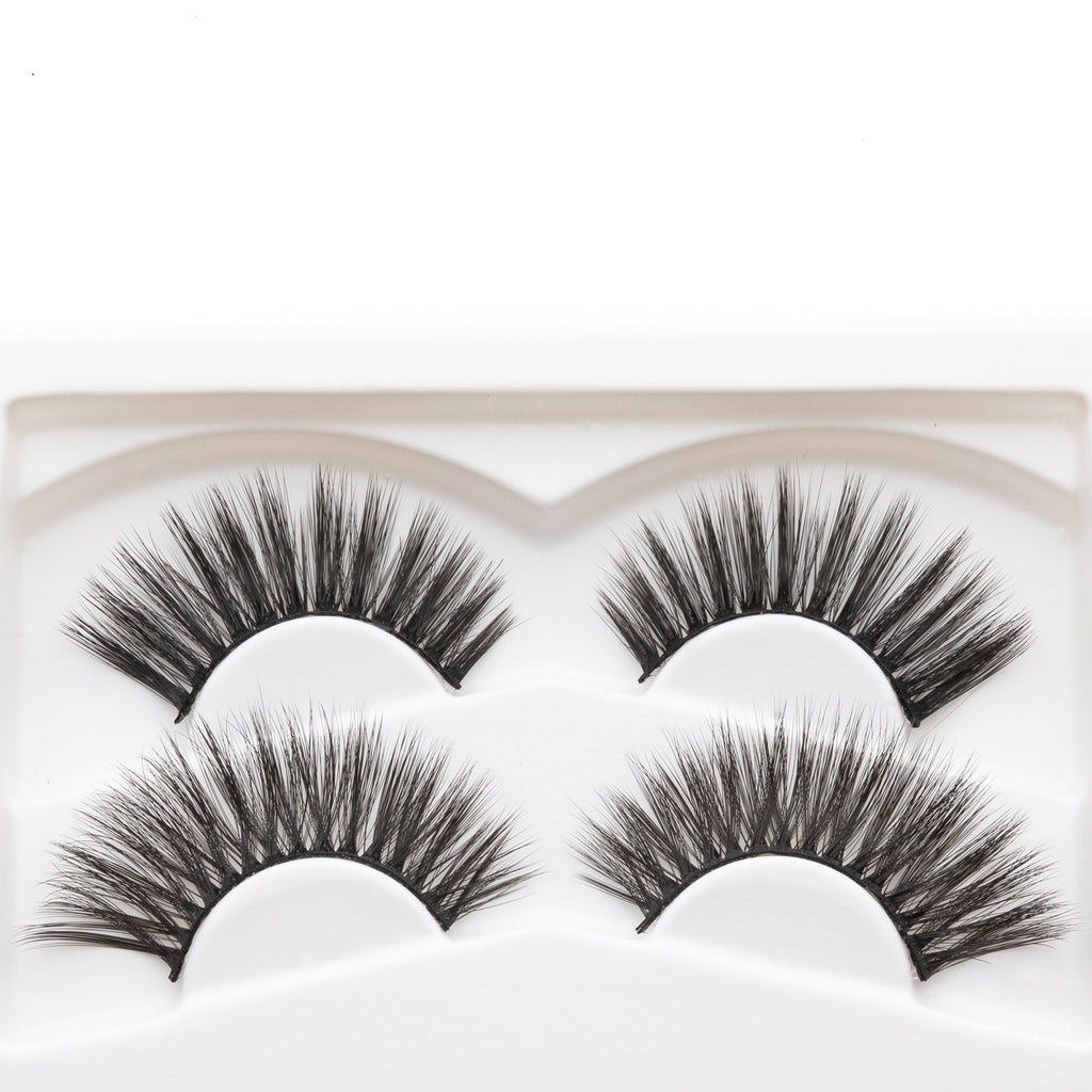 Gluten-Free No-Glue Lash Kit – Nut-Free, Vegan Reusable Lashes & Waterproof Liner