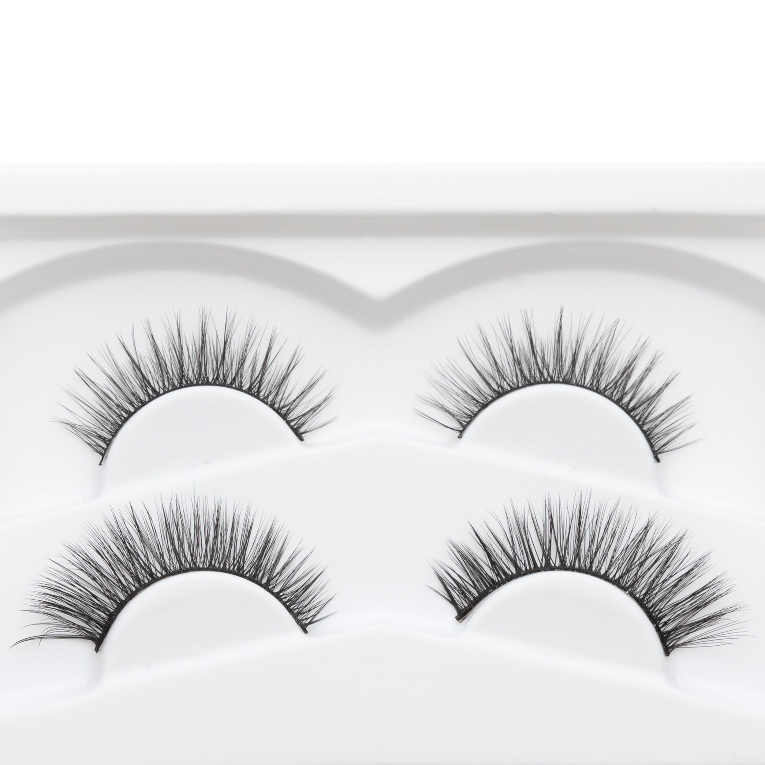 Gluten-Free No-Glue Lash Kit – Nut-Free, Vegan Reusable Lashes & Waterproof Liner