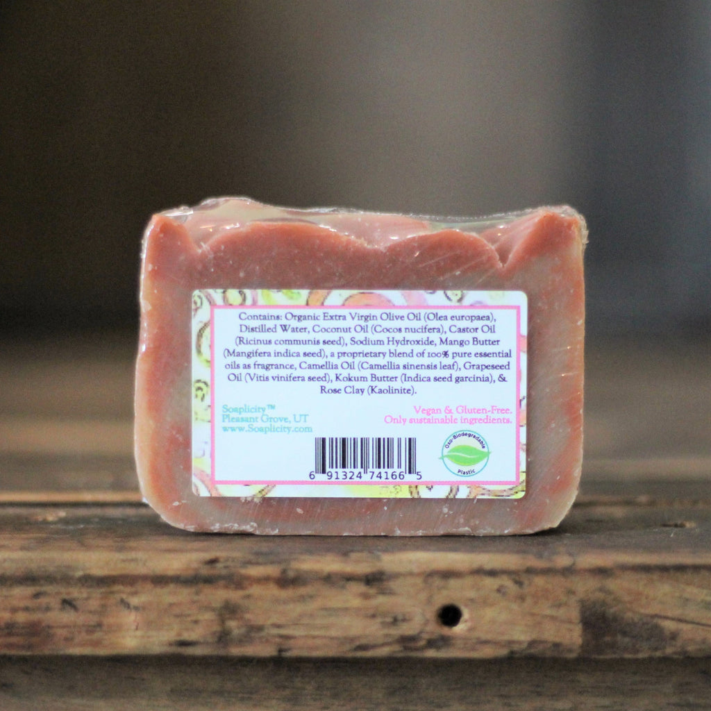 Euphoria Natural Facial Soap Bar for Mature Skin | Handmade Face Cleanser