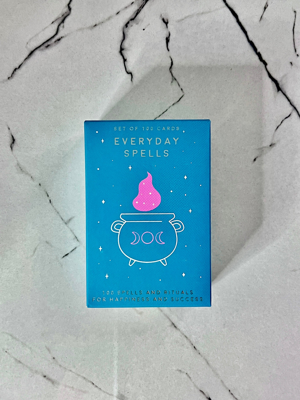 Everyday Spells ~ Set of 100 Cards with Tips and Prompts with Rituals to attract Happiness and Success