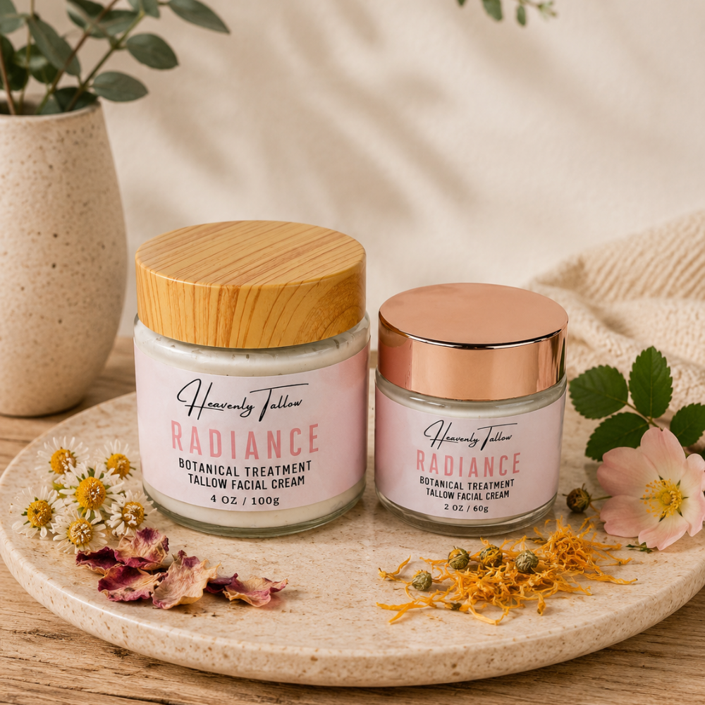 Radiance Whipped Tallow Face & Body Cream | Heavenly Tallow