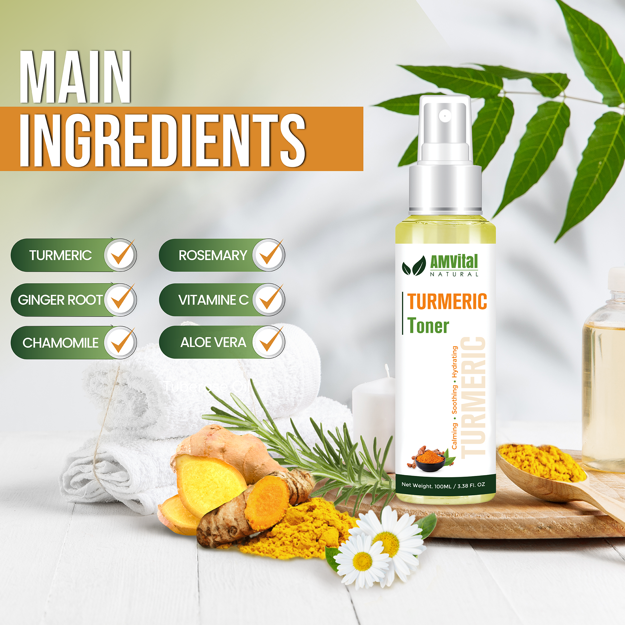 AMVital Turmeric Toner