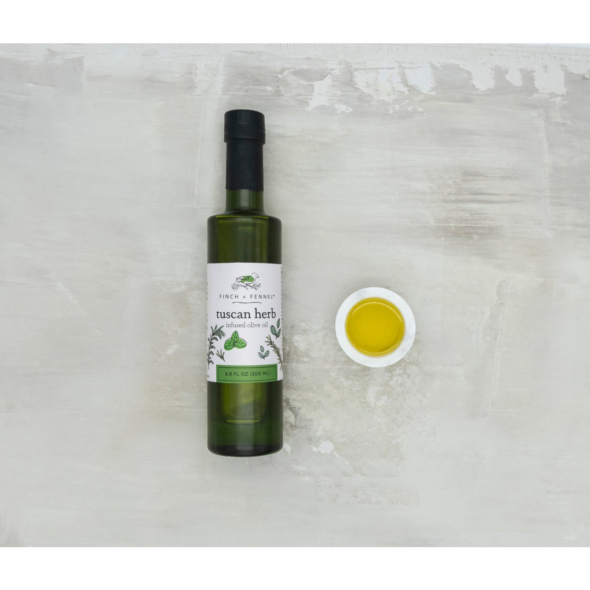 Tuscan Herb Infused Olive Oil | Finch + Fennel