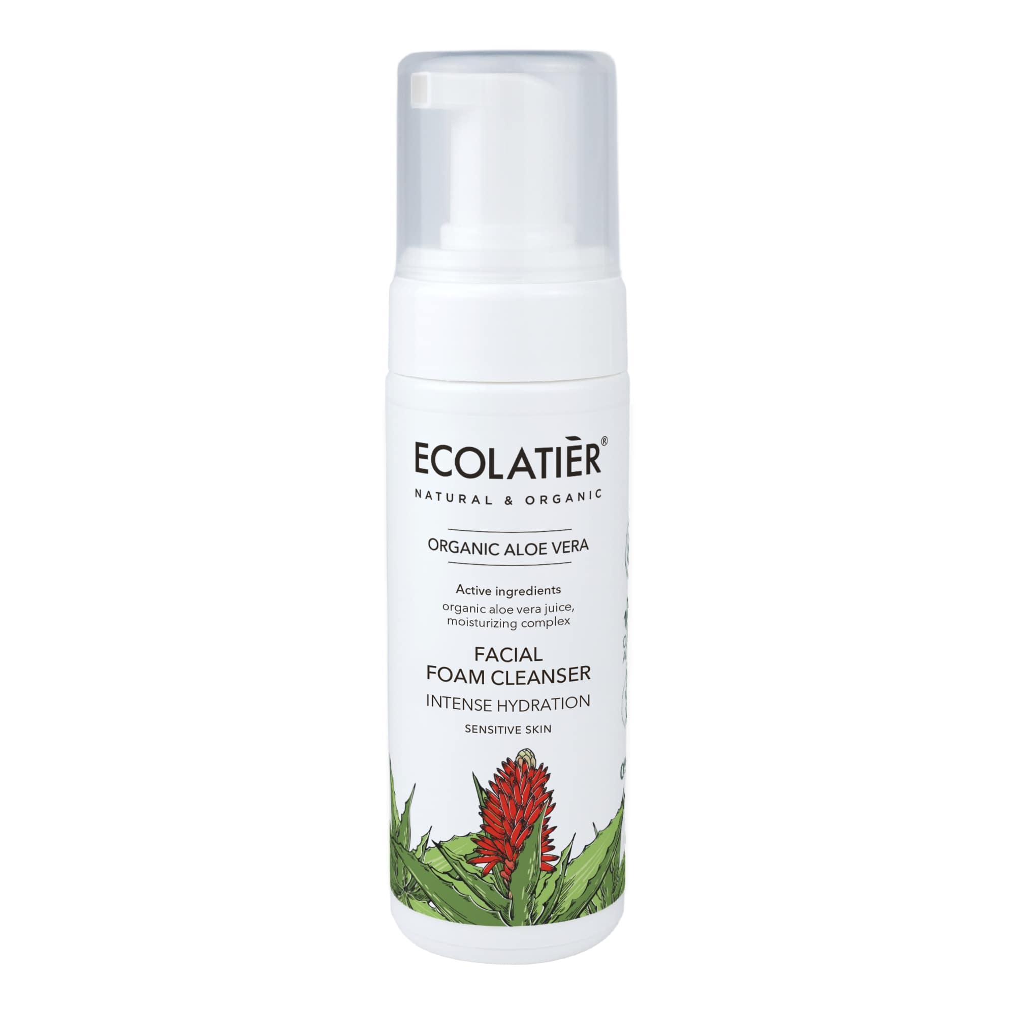 x-Facial Foam Cleanser  Intense Hydration Organic Aloe Vera
