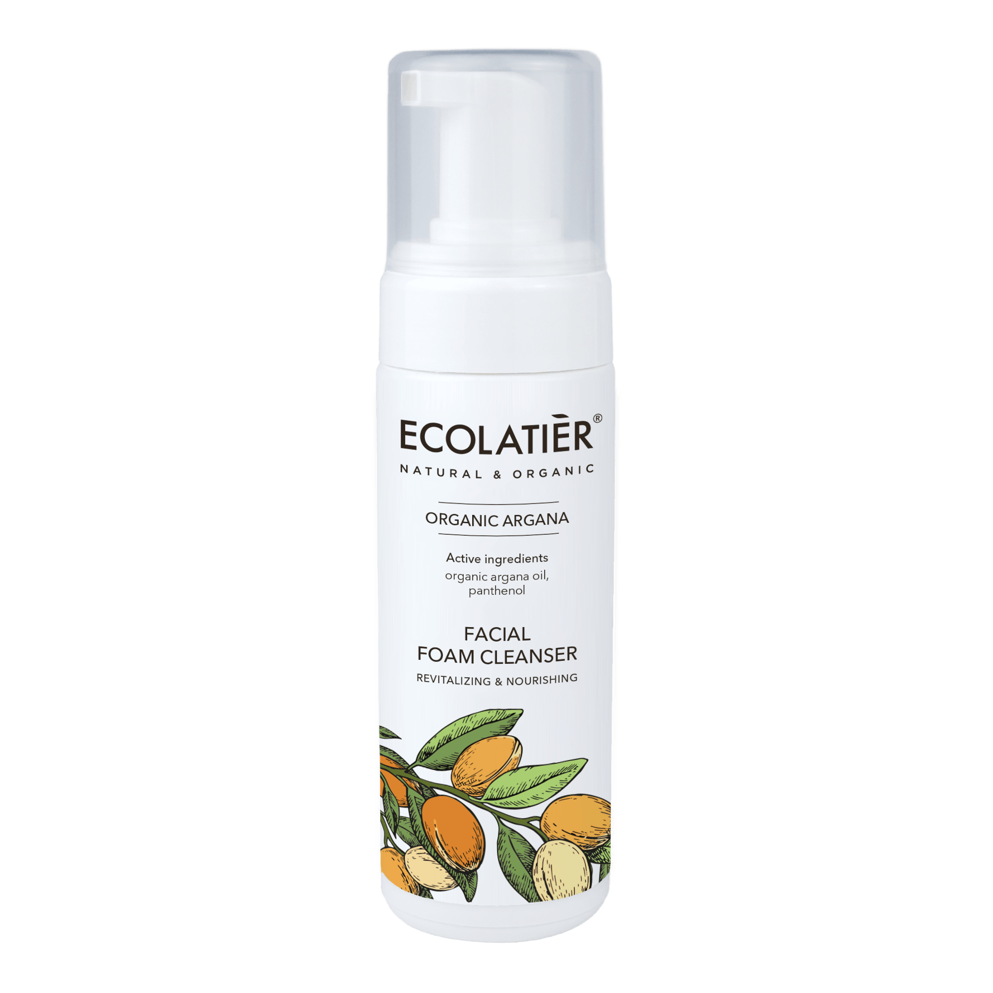 x-Facial Foam Cleanser Revitalizing & Nourishing  Organic Argana