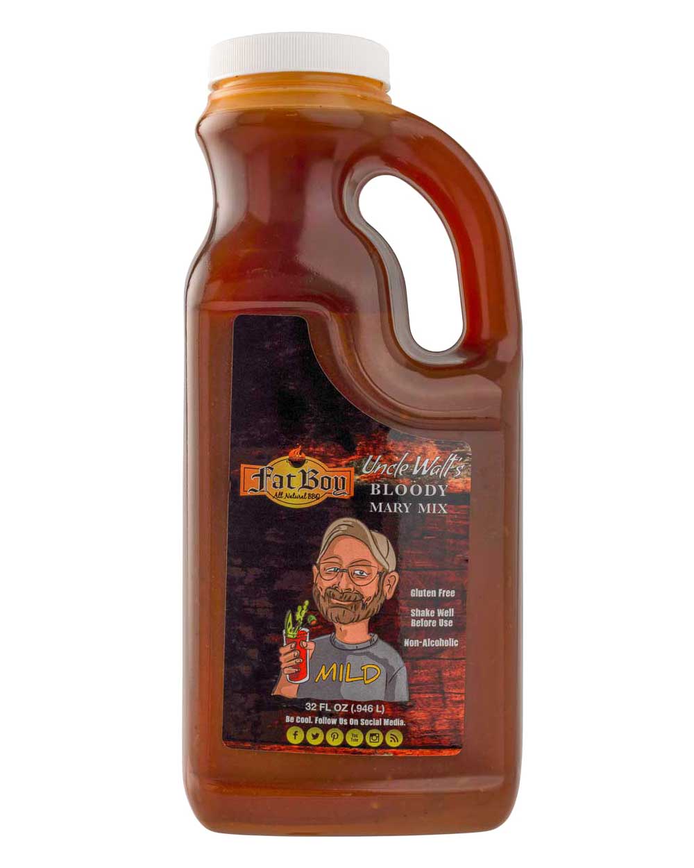 Gluten Free Uncle Walt’s Bloody Mary Mix | Pack of 6