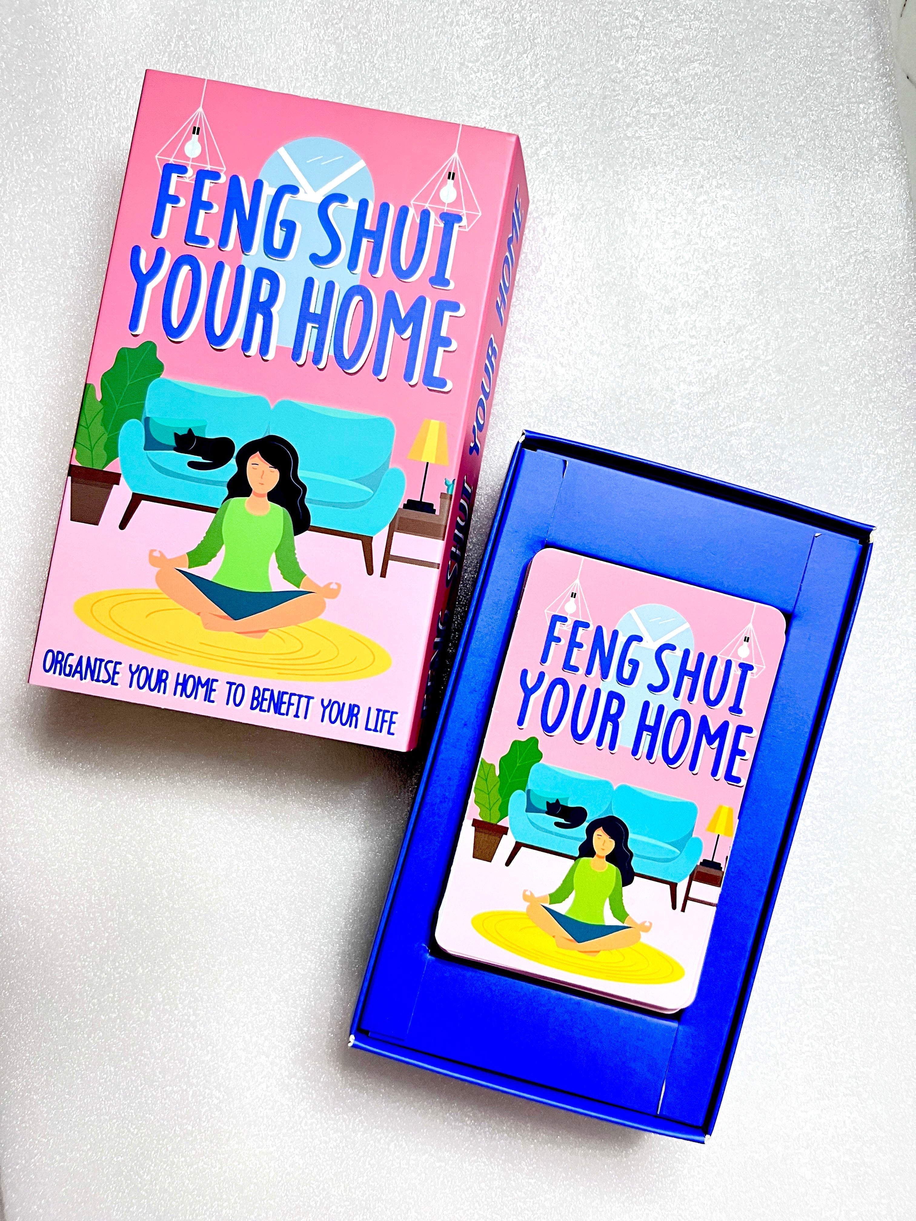 Feng Shui Your Home - Set of 100 Cards to Learn About Feng Shui and Do and Don'ts Home Decoration for Balanced and Armonized Energy in your Spaces