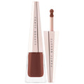 Fenty Beauty Stunna Lip Paint Longwear Liquid Lipstick with precision applicator in rich brown shade, soft matte liquid lipstick on a white background, cruelty-free high-impact lip color.