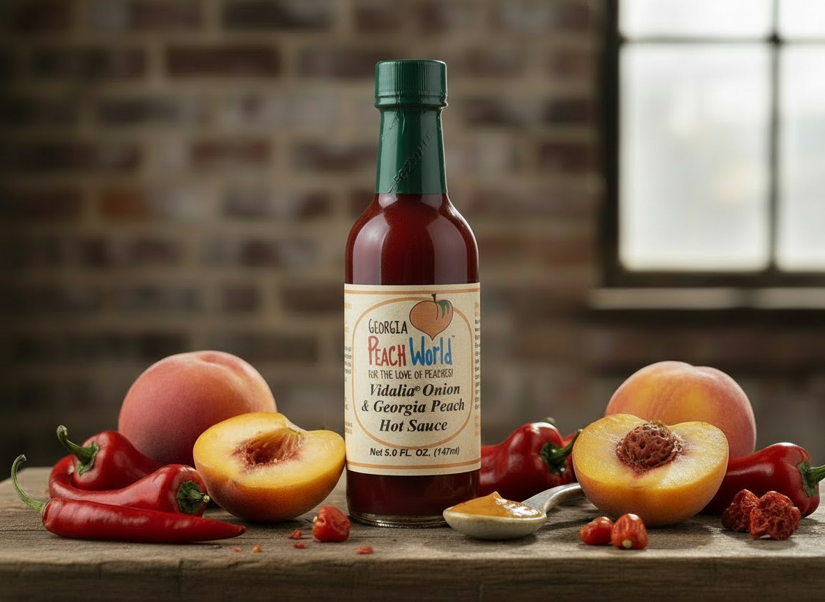 Vidalia Onion & Georgia Peach Hot Sauce