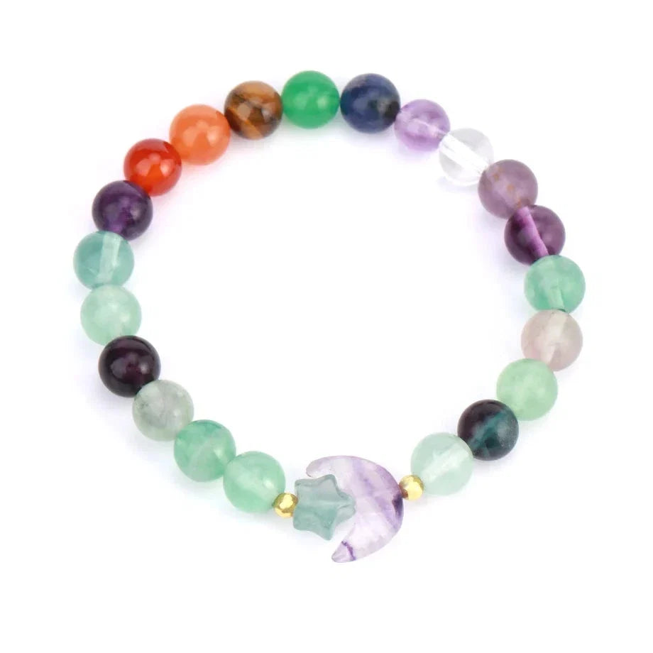 Moon Crystal Bead Bracelets