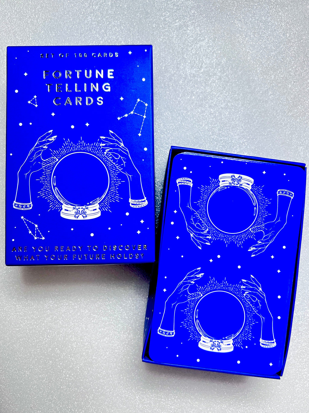 Fortune Telling Cards - Set of 100 Cards with Special Messages and Answers to your Questions to Discover your Future