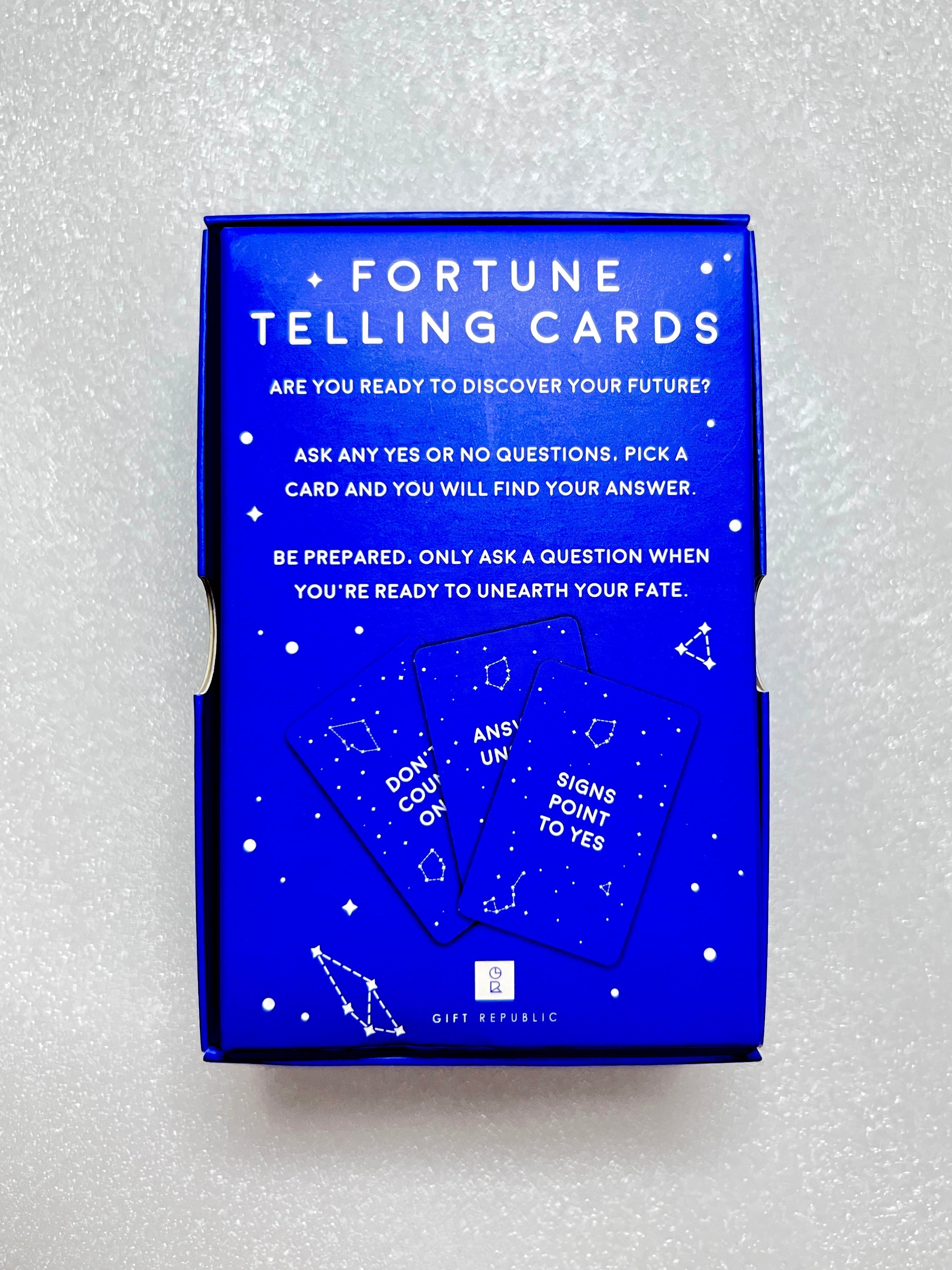 Fortune Telling Cards - Set of 100 Cards with Special Messages and Answers to your Questions to Discover your Future
