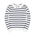 Organic French Collared Keyhole Sweater - Baby