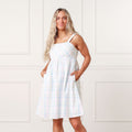 Organic Seersucker Sundress